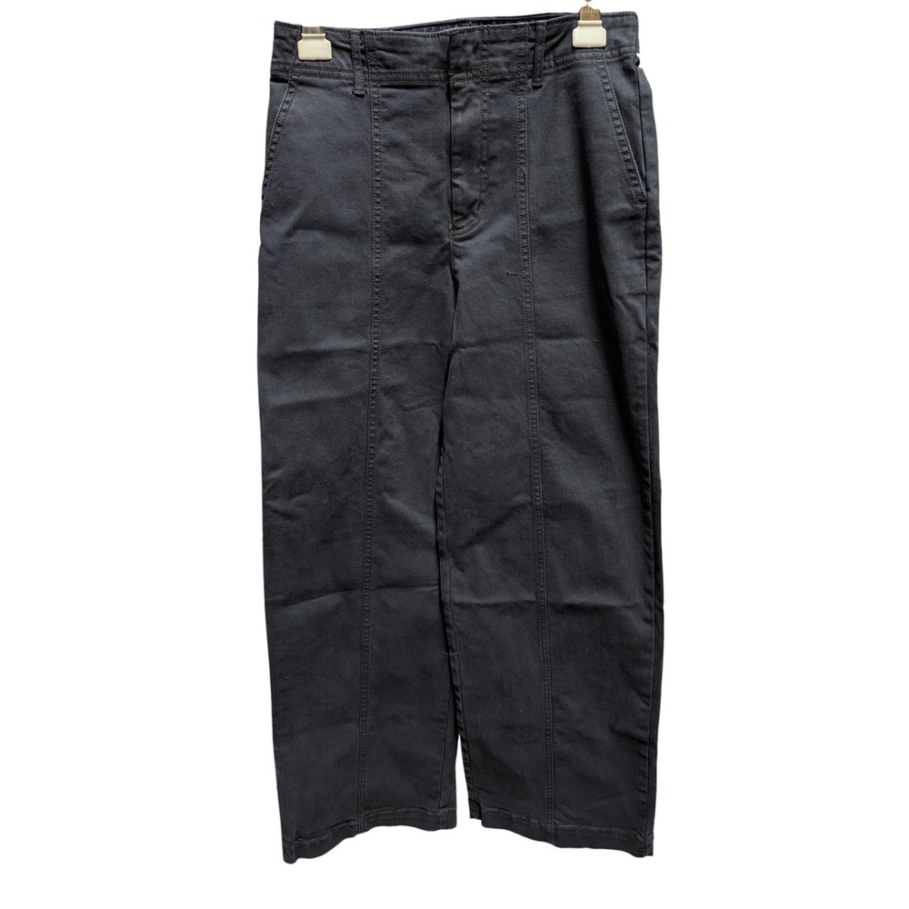 Universal Thread Wide Leg Pants Womens 2 Navy NWT Seam Front Trousers